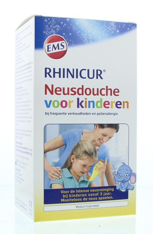 Neusdouche kind met 4 zakjes