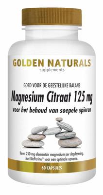 Golden Naturals magnes citr- 60cp