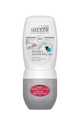 Lavera Deodorant roll-on invisible with pearl extract F-D