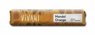 Vivani Chocolate To Go almond orange vegan bio