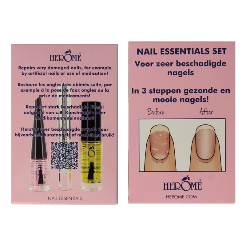 Essentials set voor kunstnagels of medicijngebruik