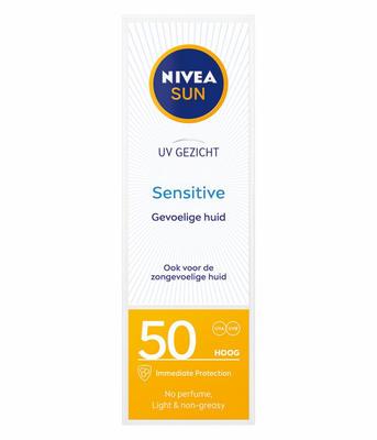 Nivea Sun sensitive face SPF50