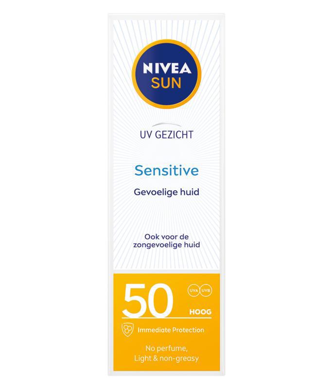 Sun sensitive face SPF50