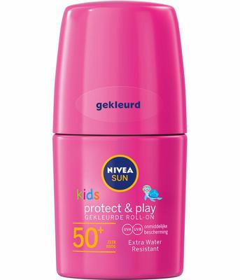 Nivea Sun kids roller pink SPF50