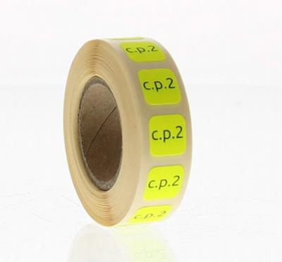 Brocacef Strooketiket controle paraaf 2