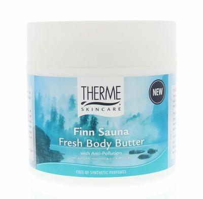 Therme Finn sauna fresh body butter