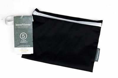 Imsevimse Wet bag reiszakje zwart wasbaar