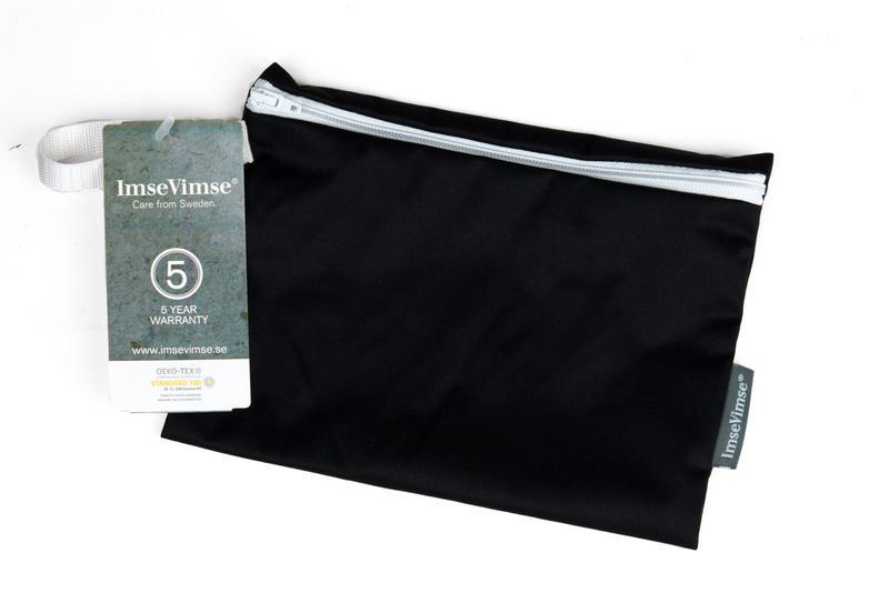 Wet bag reiszakje zwart wasbaar
