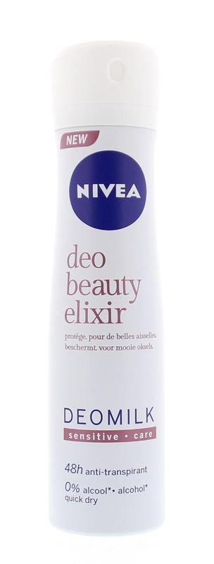 Deodorant spray beauty elixer sensitive