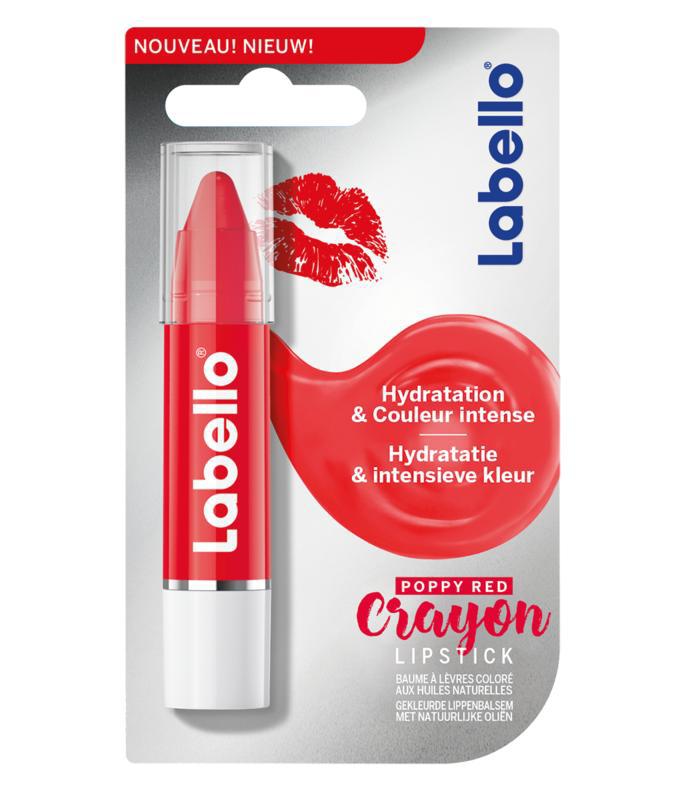 Crayon poppy red