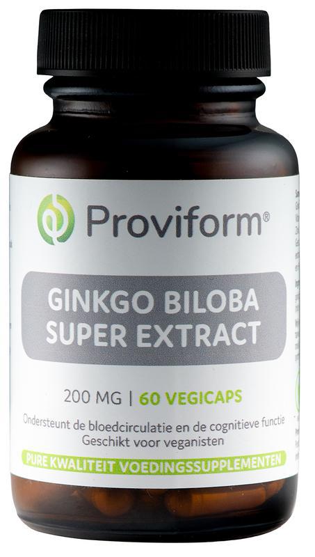 Ginkgo biloba super extract 200mg