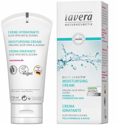 Lavera Basis Sensitiv hydraterende creme bio EN-IT