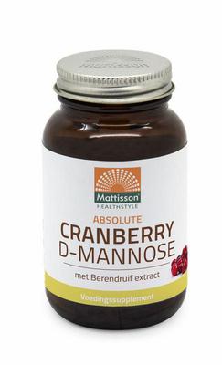 Mattisson Cranberry D-Mannose met berendruif extract