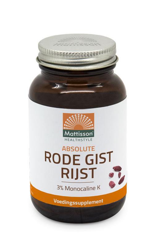 Rode gist rijst 3% monocaline K