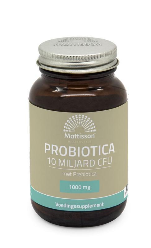 Probiotica 1000mg 10miljard CFU met prebiotica