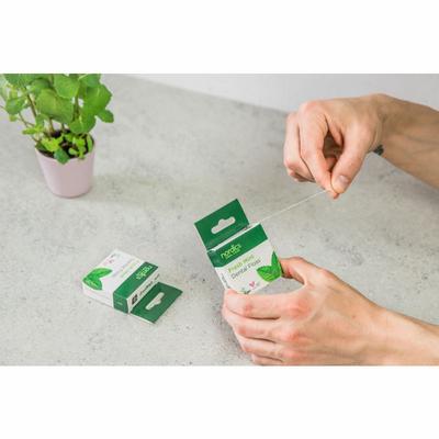 Nordics Flosdraad van maiszetmeel fresh mint vegan