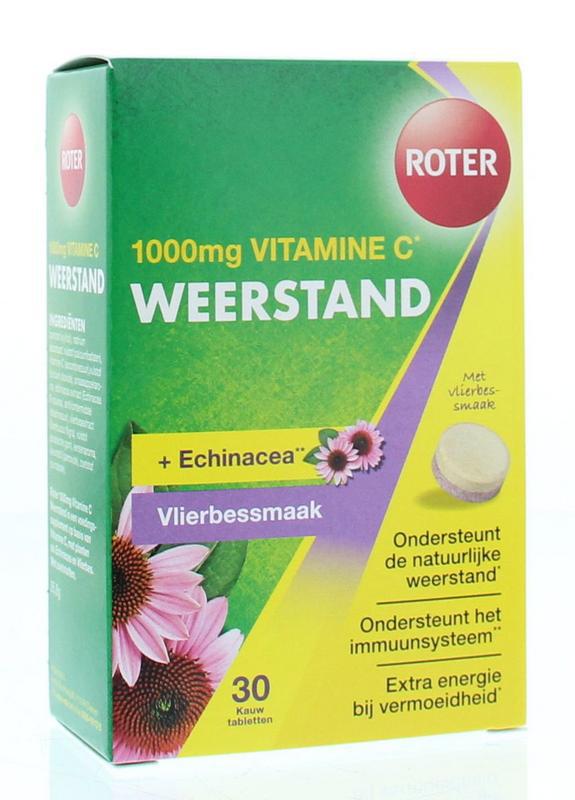 Vitamine C 1000 mg weerstand