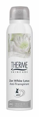 Therme Zen white lotus anti transpirant extra dry spray
