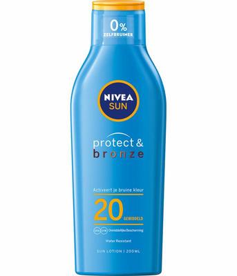 Nivea Sun protect & bronze zonnemelk SPF20