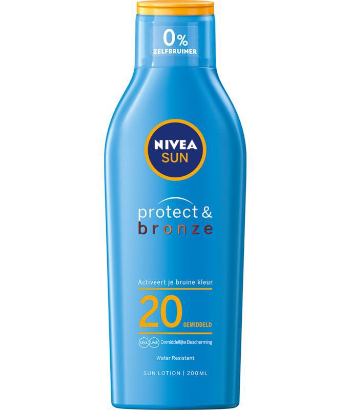 Sun protect & bronze zonnemelk SPF20