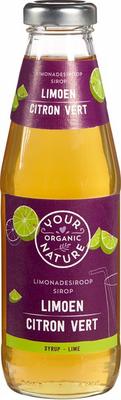 Your Organic Nat Limonadesiroop limoen bio