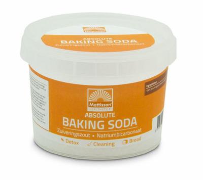 Mattisson Baking soda zuiveringszout natriumbicarbonaat Mattisson Baking soda zuiveringszout natriumbicarbonaat