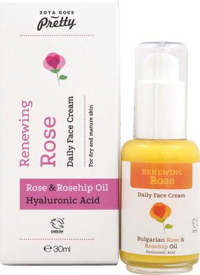 Renewing rose daily face cream