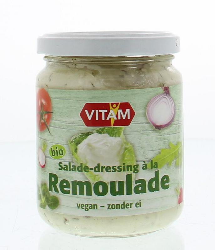 Saladedressing a la remoulade zonder ei bio