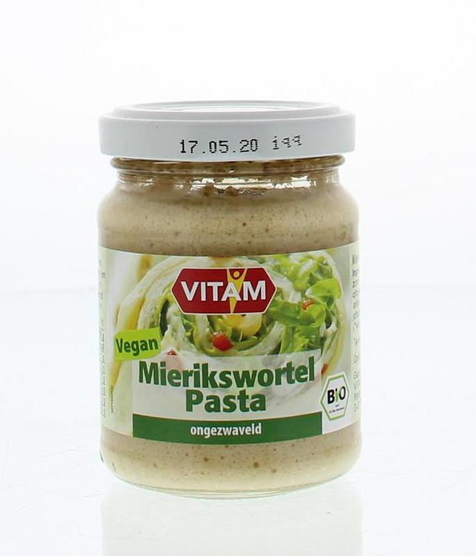 Mierikswortel pasta bio