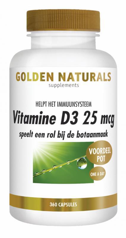 Vitamine D3 25mcg