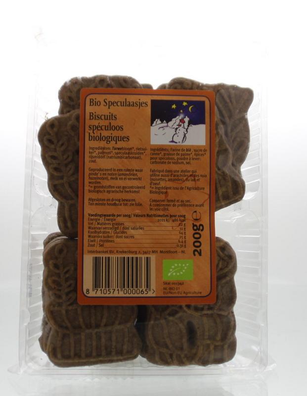 Speculaasjes met suiker
