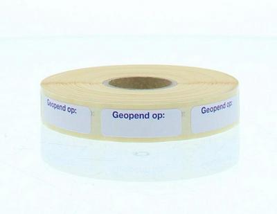 Spruyt Hillen Sticker geopend op