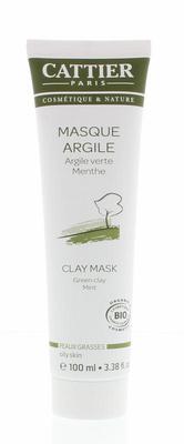 Cattier Groene klei masker munt