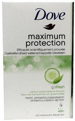 Dove deost max p vrw komkomme- 45ml