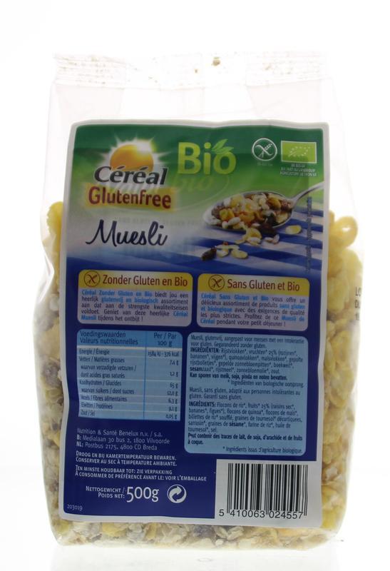gv muesli bio- 500gr