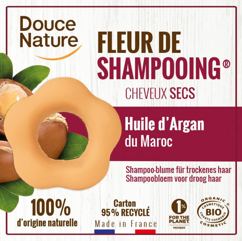 Shampoo bar droog haar met argan olie bio