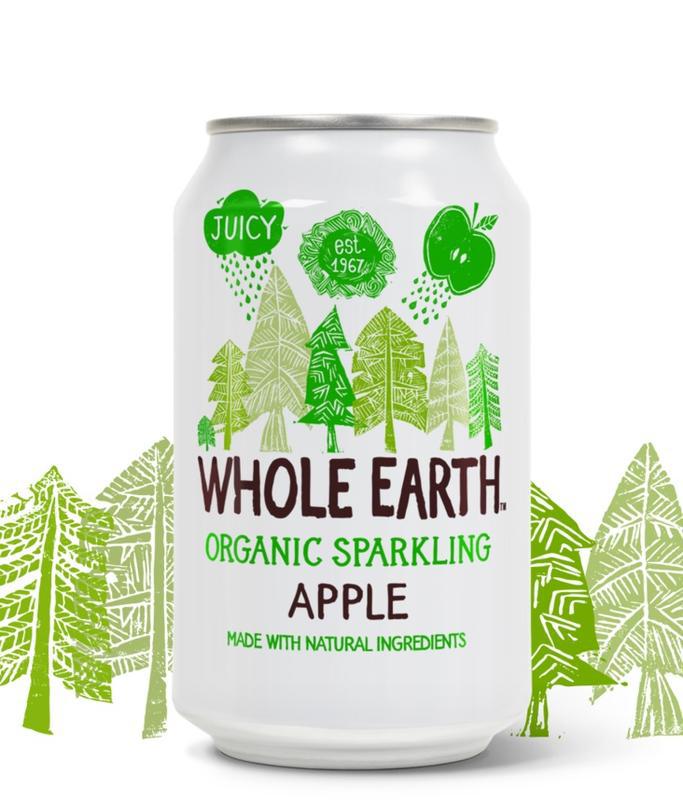 Sparkling apple drink bio