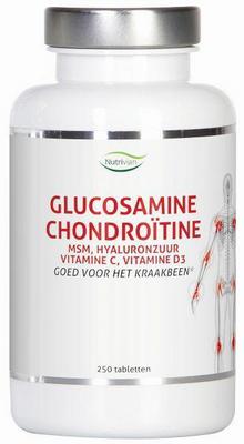 Nutrivian Glucosamine chondroitine MSM hyaluron vit D3/C