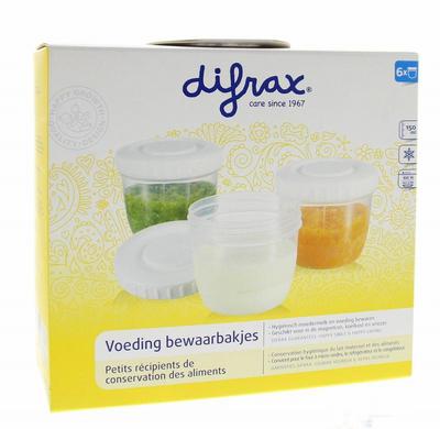 Difrax Voeding bewaarbakjes