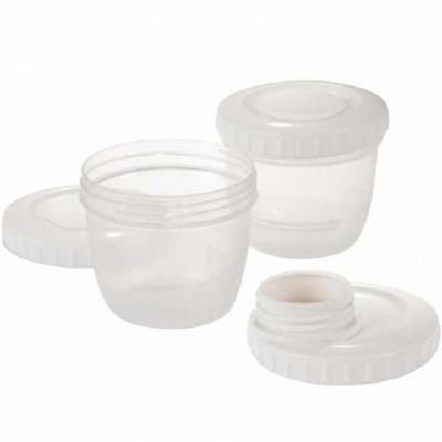 Difrax Kolfaansluiting 2 bewaarbakjes + 1 deksel