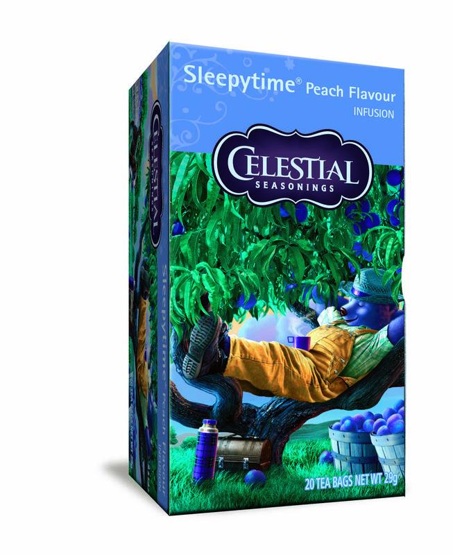 Sleepytime peach herb tea