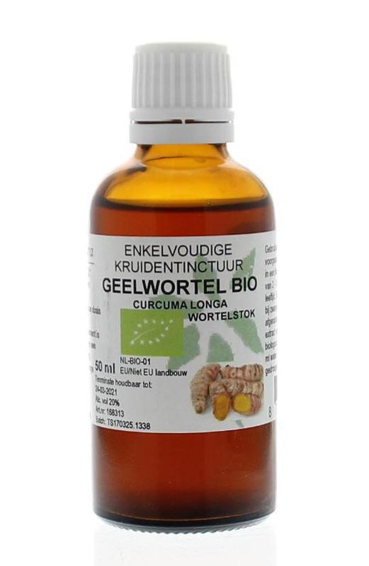 Curcuma longa/geelwortel tinctuur bio