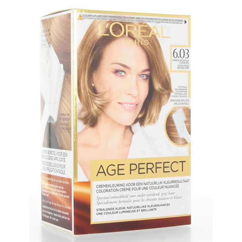 Age perfect 6.03 donker goudblond