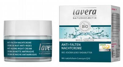 Lavera Basis Sensitiv nachtcreme/night cream Q10 bio EN