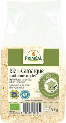 Primeal Halfvolkoren ronde rijst camargue bio