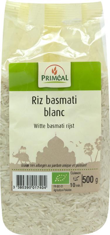 Witte basmati rijst bio