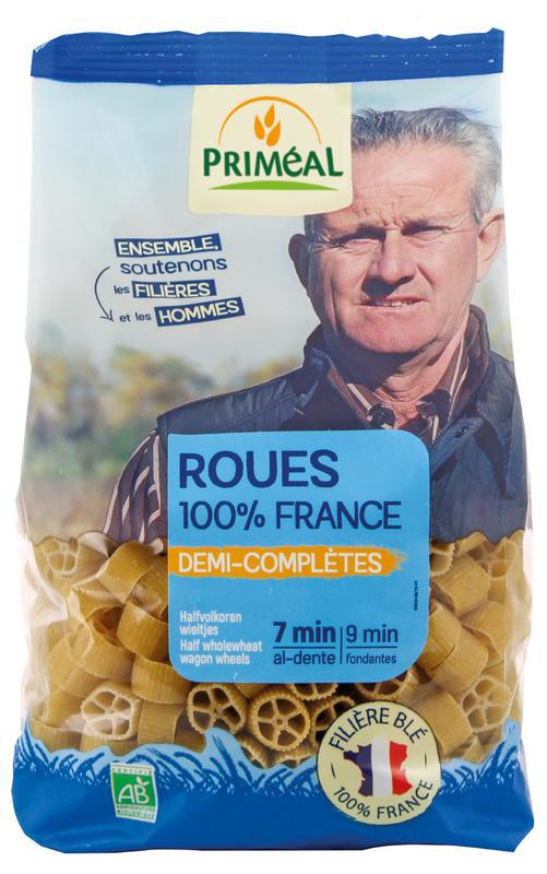 Halfvolkoren wieltjes bio