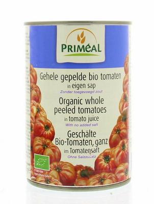 Primeal Gepelde tomaten zonder zout bio
