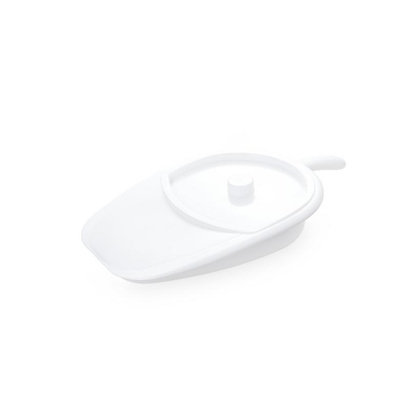 Bedpan met deksel