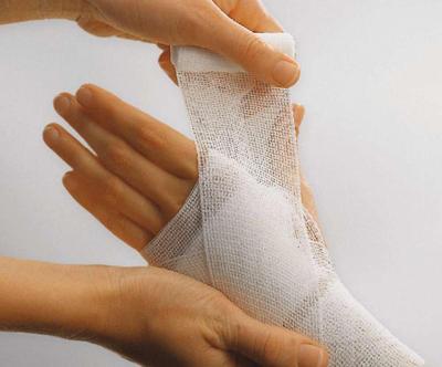 Mollelast Elastisch hydrofiel windsel 4m x 4cm